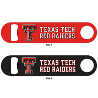 Wholesale-Texas Tech Red Raiders Metal Bottle Opener 2 Sided