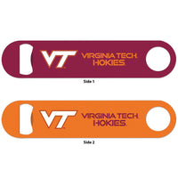 Virginia Tech Hokies Metal Bottle Opener 2 Sided
