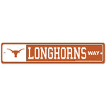 Texas Longhorns Street / Zone Sign 3.75" X 19"