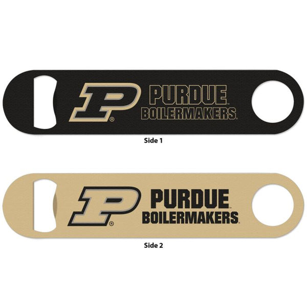 Wholesale-Purdue Boilermakers Metal Bottle Opener 2 Sided