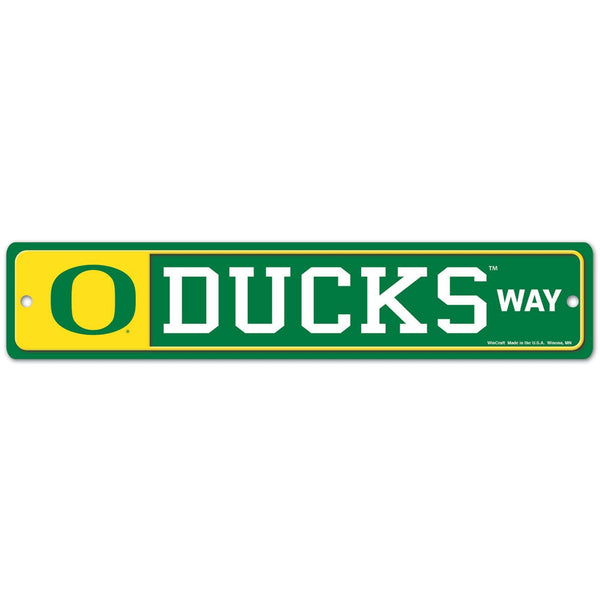 Oregon Ducks Street / Zone Sign 3.75"x19"