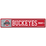 Wholesale-Ohio State Buckeyes Street / Zone Sign 3.75" X 19"