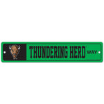 Marshall Thundering Herd Street / Zone Sign 3.75" x 19"
