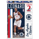 Los Angeles Clippers Multi Use Decal 11" x 17" Kawhi Leonard