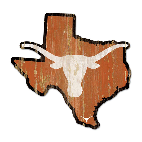 Texas Longhorns STATE SHAPE