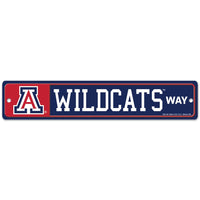 Arizona Wildcats Street / Zone Sign 3.75" x 19"