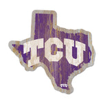 TCU Horned Frogs STATE SHAPE