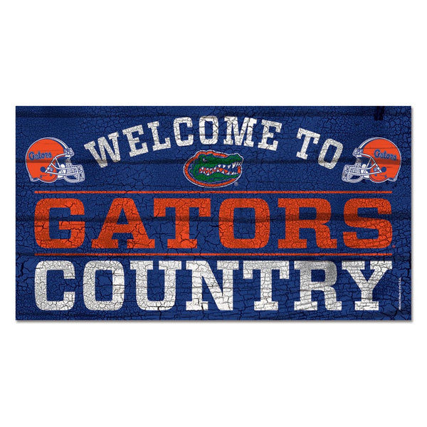 Florida Gators Wood Sign 13"x24" 1/4" thick