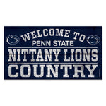 Penn State Nittany Lions Wood Sign 13"x24" 1/4" thick