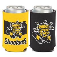 Wholesale-Wichita State Shockers STATE SHAPE Can Cooler 12 oz.