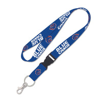 Boise State Broncos BLUE CHAOS Lanyard w/detachable buckle 1"