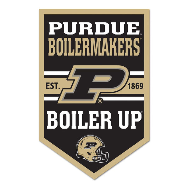 Purdue Boilermakers Wood Sign 11" x 17" 1/4" thick