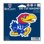 Kansas Jayhawks Die Cut Magnet 4.5" x 6"