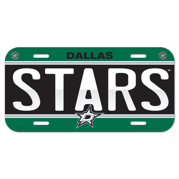 Dallas Stars License Plate