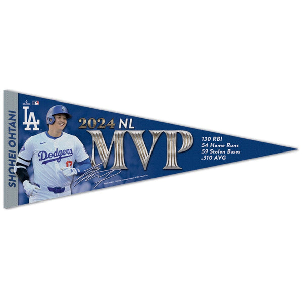 Los Angeles Dodgers PLAYERS CHOICE DIAMOND CLUB(R) Premium Pennant 12" x 30" Shohei Ohtani