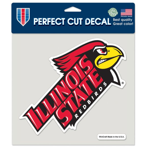 Wholesale-Illinois State Redbirds Perfect Cut Color Decal 8" x 8"