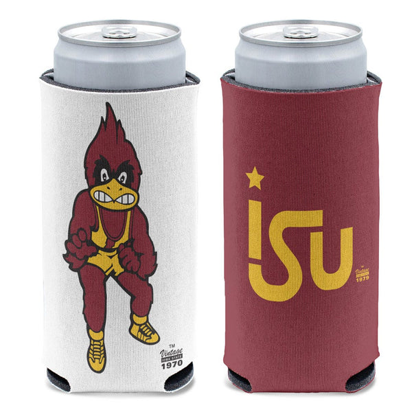 Iowa State Cyclones / Vintage Collegiate 12 oz Slim Can Cooler