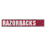 Arkansas Razorbacks Wood Sign 6"x36" 3/8" thick