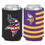 Minnesota Vikings / Patriotic Americana Can Cooler 12 oz.