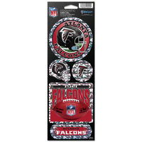 Atlanta Falcons Prismatic Decal 4" x 11"