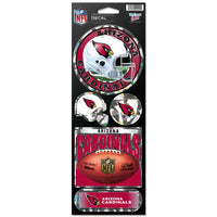 Arizona Cardinals Prismatic Decal 4" x 11"