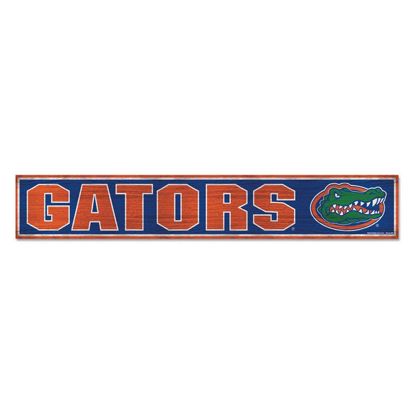 Florida Gators Wood Sign 6"x36" 3/8" thick