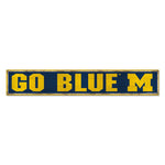 Michigan Wolverines Wood Sign 6"x36" 3/8" thick