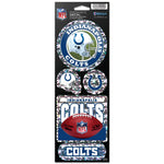 Indianapolis Colts Prismatic Decal 4" x 11"