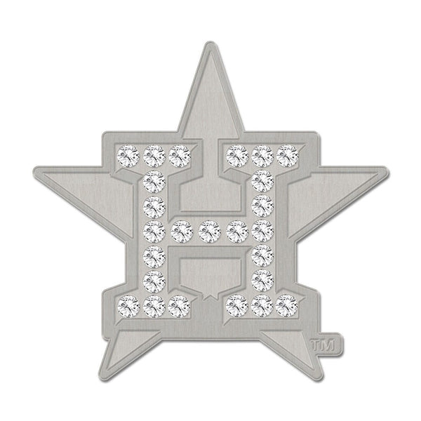 Houston Astros Collector Enamel Pin Jewelry Card