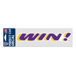 LSU Tigers Perfect Cut Decals 3" x 10"