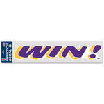 LSU Tigers Perfect Cut Decals 4" x 17"