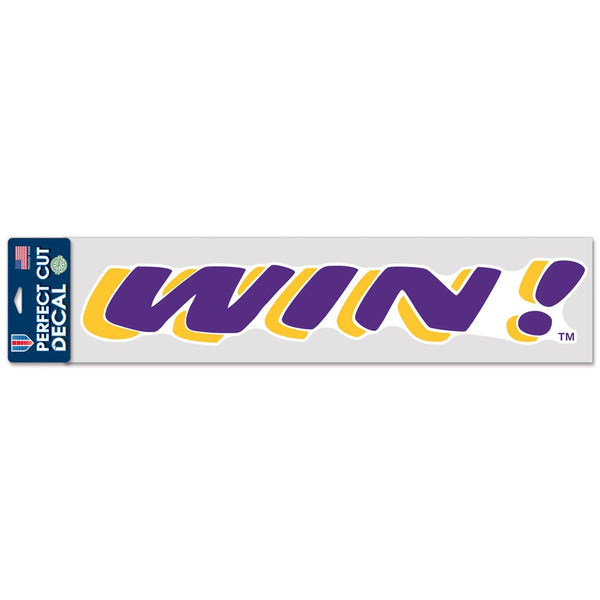 LSU Tigers Perfect Cut Decals 4" x 17"