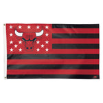 Chicago Bulls / Patriotic Flag - Deluxe 3' X 5'