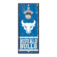 Buffalo Bulls Bottle Opener Sign 5x11