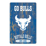 Buffalo Bulls Wood Sign 11" x 17" 1/4" thick