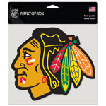 Chicago Blackhawks Perfect Cut Color Decal 8" x 8"