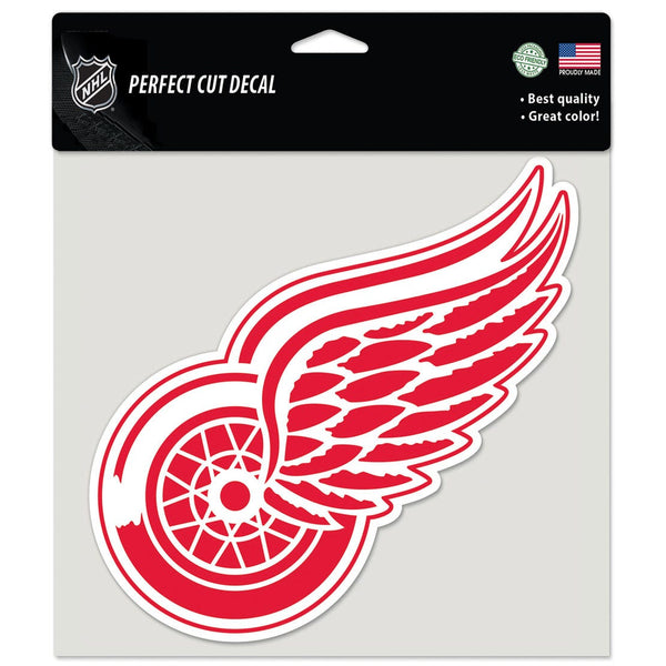 Detroit Red Wings Perfect Cut Color Decal 8" x 8"