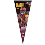 Washington Commanders Premium Pennant 12" x 30" Jayden Daniels