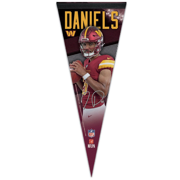 Washington Commanders Premium Pennant 12" x 30" Jayden Daniels