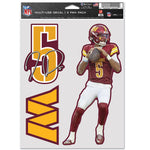 Washington Commanders Multi Use 3 Fan Pack Jayden Daniels