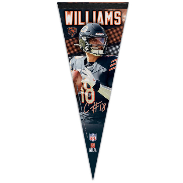 Chicago Bears Premium Pennant 12" x 30" Caleb Williams