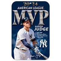 New York Yankees Plastic Sign 11" x 17" Aaron Judge