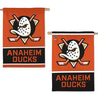 Anaheim Ducks Vertical Flag 2 Sided 28" x 40"