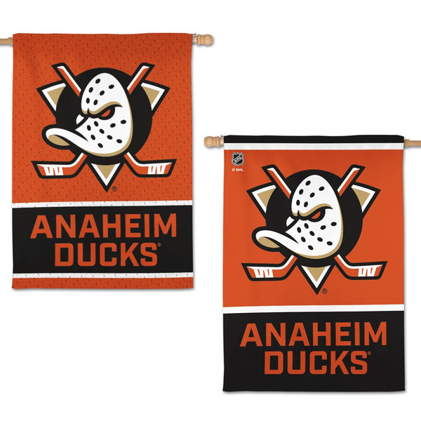 Anaheim Ducks Vertical Flag 2 Sided 28" x 40"