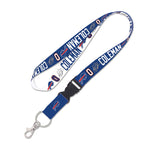 Buffalo Bills Lanyard w/detachable buckle 1" Keon Coleman