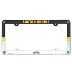 Boston Bruins Lic Plate Frame Full Color