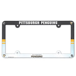 Pittsburgh Penguins Lic Plate Frame Full Color