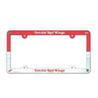 Detroit Red Wings Lic Plate Frame Full Color