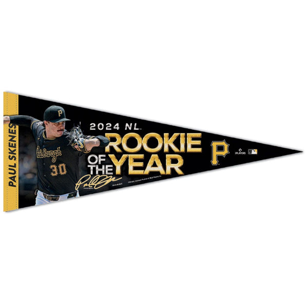 Pittsburgh Pirates PLAYERS CHOICE DIAMOND CLUB(R) Premium Pennant 12" x 30" Paul Skenes