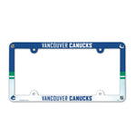 Vancouver Canucks Lic Plate Frame Full Color